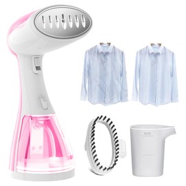 Handheld Portable Garment Steamer for Clothes - 1500W Clothes Steamer Remove Wrinkles for All Fabrics, 15S Fast Heat-Up, Make Clothes Soft & Smooth