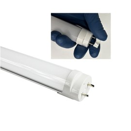 Fulight Type B & True-Color LED Tube Light (Dimmable) - T8 2FT 24-Inch 9W, Daylight 6000K, F17T8, F18T8, F20T10, F20T12/DL, Double-Ended Power, Milky Cover- 95CRI (Not a Plug-and-Play)