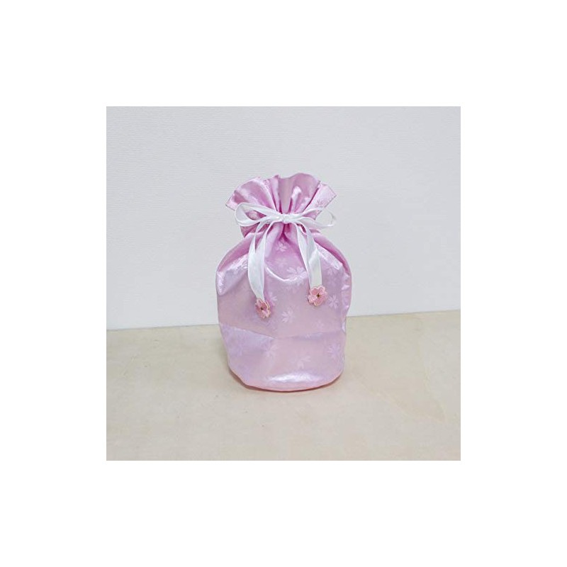 Crib Bag, Drawstring Urn Cover, Cherry Blossom Wrapping, 6 Size,