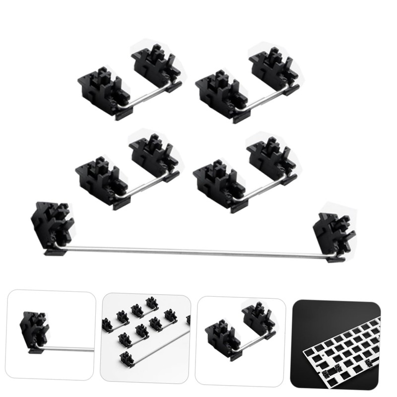 Mobestech 1set Gaming Keyboards Accessory Mount Plate Stabilizer for Keycap