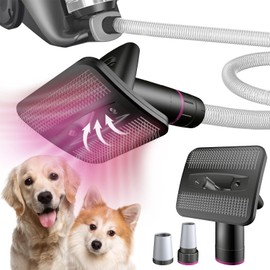 pet grooming vacuum for dogs-Pet Vacuum Grooming Comb Brush Hair Remover Shedding Deshedding Attachment Tool Kit for Dogs and Cats