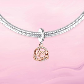 VALGACLS Mom Charms Mother Charm Mom for Bracelets Necklace Mum Charms for Mother's Day Charm for Women