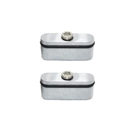 Putter Pair of aftermarket golf weights for Odyssey Tri-Hot 5K, Eleven & White Hot Versa series 10g - 35g, UK Stock (2 x 25g Silver)