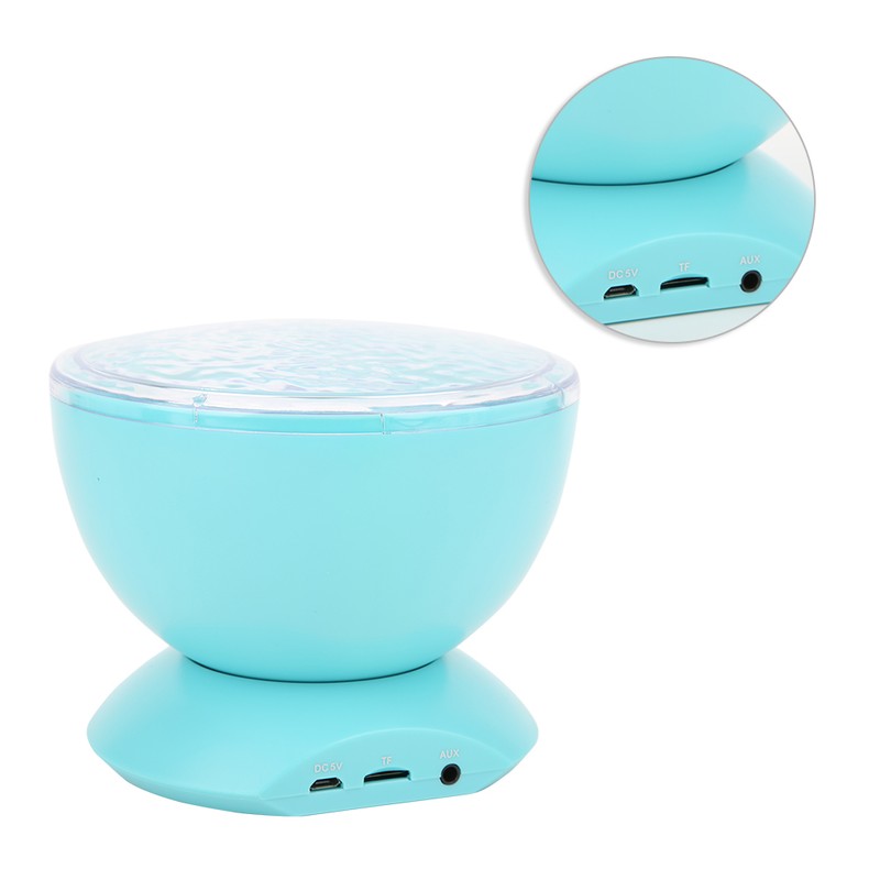 Ocean Wave Light Projector BT Remote Control Music Sleeping Lamp