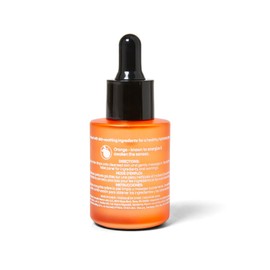 Plantheory Energizing Facial Oil, Contains Orange Oil, Cruelty Free & Vegan, 1 Fl Oz