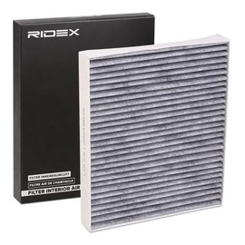 Ridex 424I0102 Cabin Air Filter Dust Filter, Pollen Filter, Microfilter