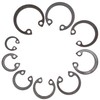 CHILDWEET 1set Retaining Snap Ring External C-clips Shaft Retaining Ring