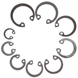 CHILDWEET 1set Retaining Snap Ring External C-clips Shaft Retaining Ring Snap Clip Assortment Diy Tool for Automotive Repair