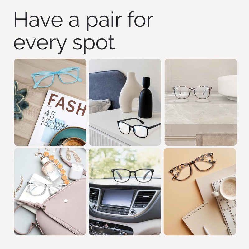CCVOO 1.75 Reading Glasses for Women, Eye glasses, Blue Light
