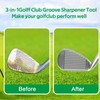 Groove Sharpener Golf | Precision Re-Grooving Sharpening Tool | Golf