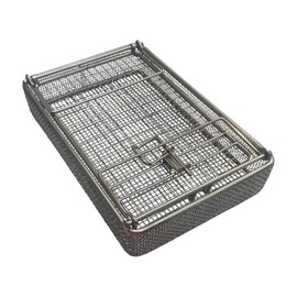 Quality Industries Industrial Basket for Washing Parts - Stainless Steel