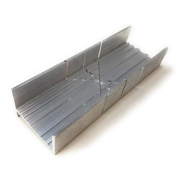 Metal Mitre Box by Excel Blades - Aluminium and Steel