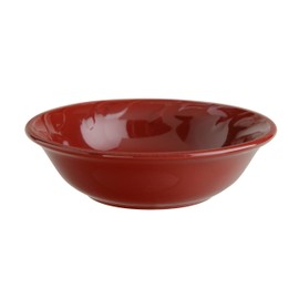 Signature Housewares Sorrento Collection Set of 4 Cereal Bowls, 7-Inch, 16 Ounce, Ruby