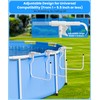 Teisaiko 5-Pack Adjustable Solar Cover Holder for Above Ground Pool