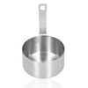 Stainless Steel Measuring Cup Square Handle Measuring Spoon with Scale