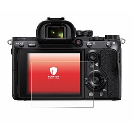 upscreen Scratch Shield Screen Protector compatible with Sony Alpha 7 III / 7R II / 7S II - HD-Clear, Anti-Fingerprint