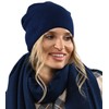 Alur EKO Women's Beanie Winter Hat Knitted Hat Warm Elastic