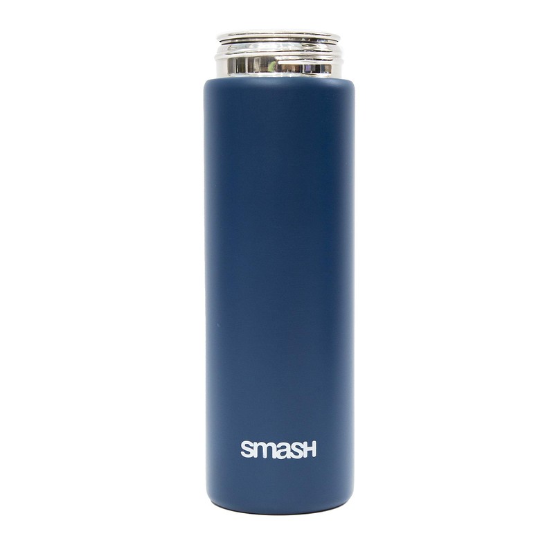 Smash Drink Flasks, Stainless Steel, Navy, 750 ml