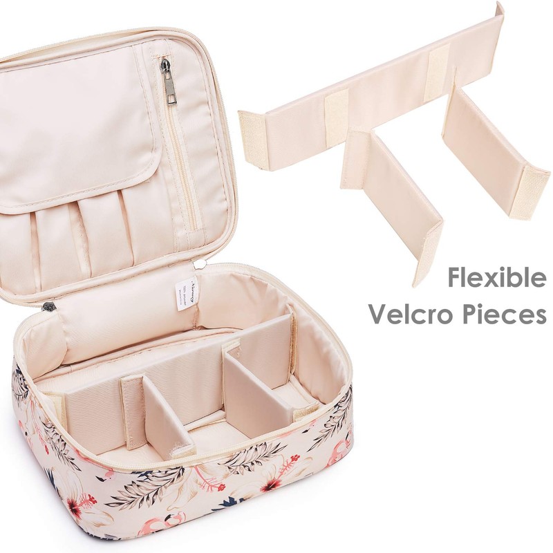 Travel Makeup Bag Large Cosmetic Bag Make up Case Organizer