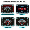 NELOMO Ice Hockey Training Mat Ice Hockey Training Equipment Large