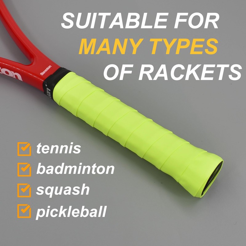 Senston Tennis Badminton Squash 3 Pack Racquet Grip Tape -