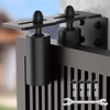 YogePote Heavy Duty Slide Gate Roller Guide with Steel L