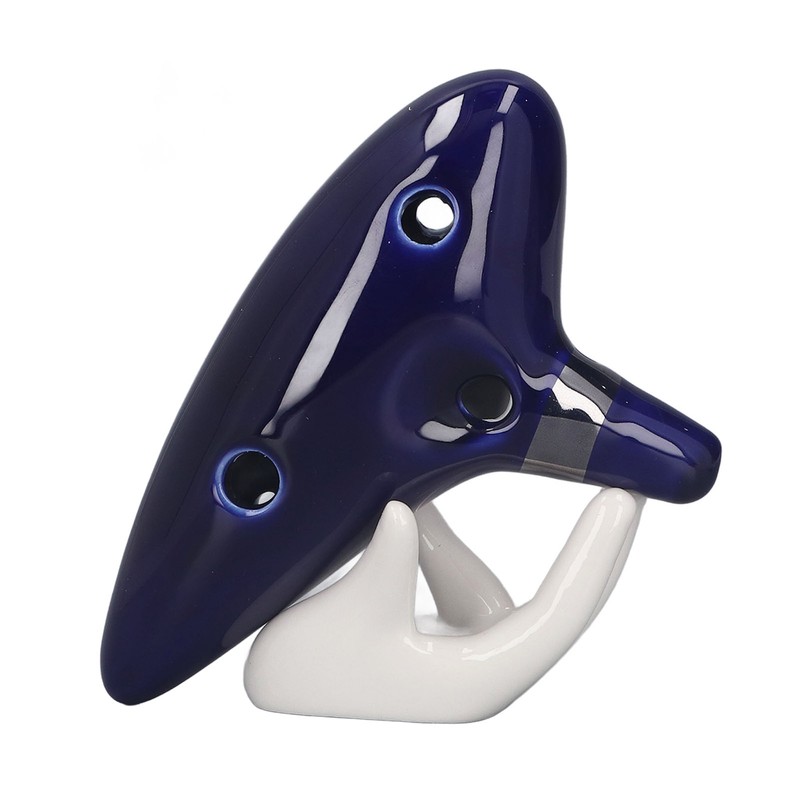 12 Sound Hole Alto C Ocarina Ceramic Ocarina Instrument Kit
