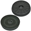 SPARES2GO Active Carbon Vent Filter for Belling Cooker Hood Extractor