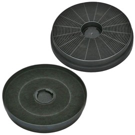 SPARES2GO Active Carbon Vent Filter for Belling Cooker Hood Extractor (Pack of 2)