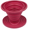 Kuissential SlickDrip Pour Over Coffee Dripper -Collapsible, Reusable Silicone Coffee