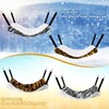2 Pieces Reversible Cat Hanging Hammock Soft Breathable Pet Cage