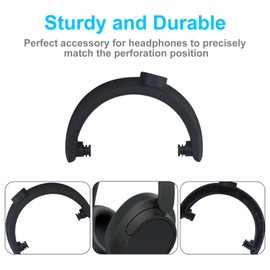 Aiivioll Replacement Hanger Bracket Swivel Hinge Rotation Joint Pivot Replacement Parts for Sony WH-CH720N - Plastic Rotation Joint Pivot Parts (Black)