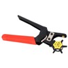 Leather Belt Hole Puncher Heavy Duty Plated Steel 6 Holes