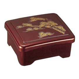 J-kitchens J-kitchens Eel Heavy Box, Kogetsudon Heavy Box, Tame Pearl Pine (Lid), Eel (Unagi), Heavy Box, Made in Japan