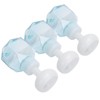 3Pcs PETG Flower Foam Bottle 300ml Mousse Pump Bottle Hand