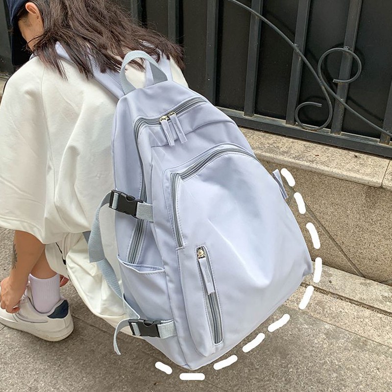 Students Backpack Large Capacity Multiple Pockets Fashionable Multifunction School Backpack