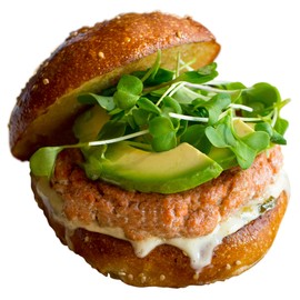 Vital Choice Sockeye Salmon Burgers (6 Patties - 4 Oz Each), Salmon Burgers, Sockeye Salmon, Seafood, Healthy Meal