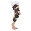 Rodillera Mecanica Graduada Post Operatoria Ajustable Color Negro Talla Unica