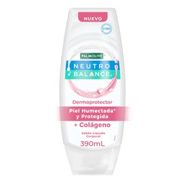 Palmolive Neutro Balance Jabón Líquido Corporal Dermoprotector con Colageno 390mL