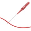 Cleqee 0.7mm Test Probe Pin Insulated Piercing Needle Test Probe