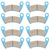 Front Rear Brake Pads Ceramic for Polaris RZR XP S4