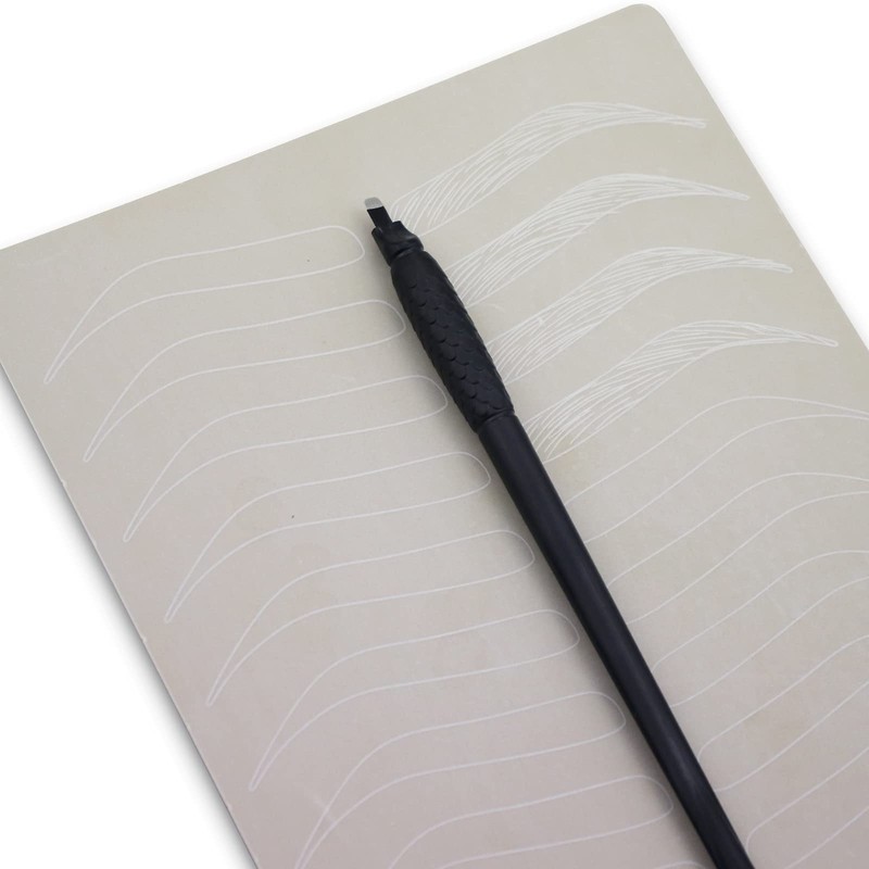 Pack of 10 Black Disposable Microblading Pen with Needles Nano
