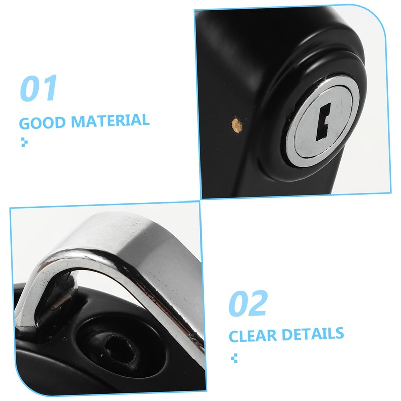 Ciieeo Helmet Lock for Electric Scooters Durable Aluminum Alloy Handlebar
