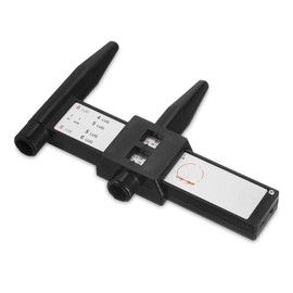YIYUANYI Wheel PCD Gauge, Wheel/Rim Bolt Pattern Measuring Tool, Car PCD Ruler Sliding Caliper for 4 5 6 8 Holes Lug Wheel Rim Gauge