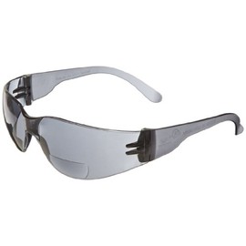 Gateway Safety 46MG20 StarLite MAG Safety Glasses, 2.0 Diopter Magnification, Gray Lens, Gray Temple