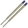 Quality Blue Medium Ballpoint Pen Refills (Pack of 12)