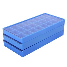 Mxzzand Parts Storage Box Watch Parts Storage Case Plastic Beads Earring Container Watch Parts OrganizerJewelry boxes and storage