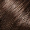 Playmate Straight Hair Topper Color 6H12 Dark Brown with 20%