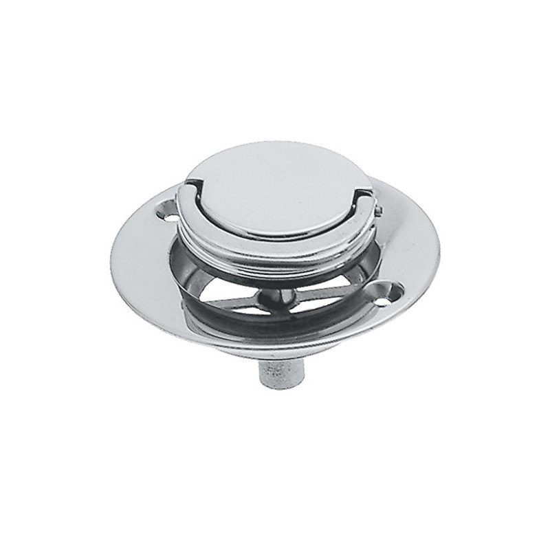 Westbrass D320-26 Roman Tub Drain Trim, 3-9/16" OD, Polished Chrome