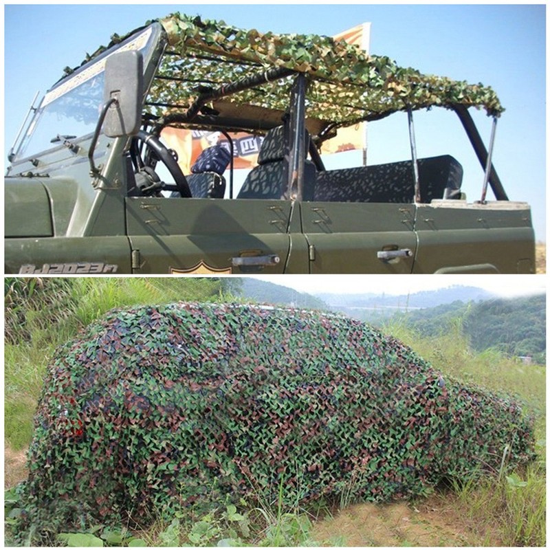 Camouflage Net, Army Military Hunting Forest Camo Net for Camping,